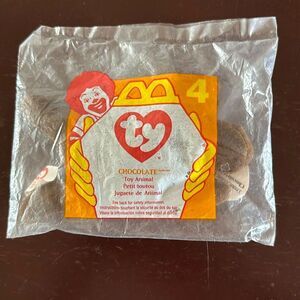 Ty Beanie Baby 1996 Chocolate The Moose #4 McDonalds Collectible Toy
